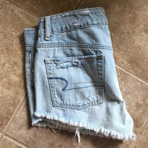 High waisted Jean Shorts
